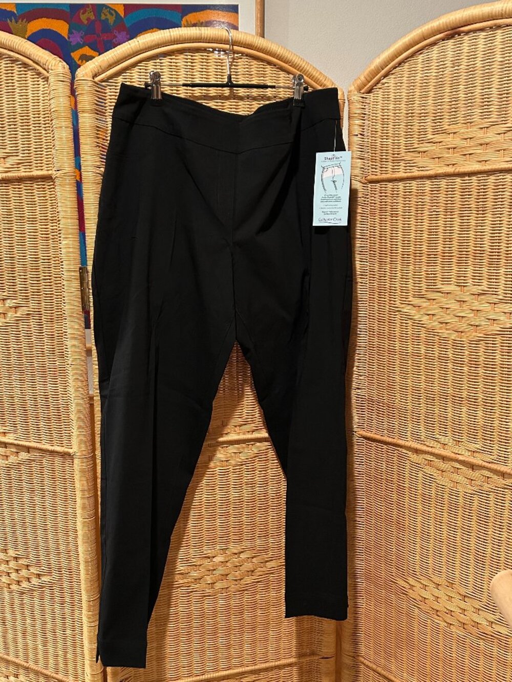 Coldwater Creek Shape Me Black Pants - Size 18W